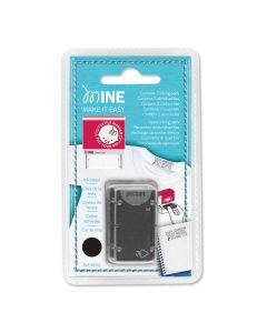 Colop Ink Pad Printer 20 MINE Textile Stamp - 2 pieces