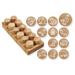 Woodies School - Bauernhoftiere SET