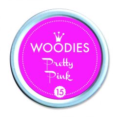 Woodies Stamp Pad - Pretty Pink